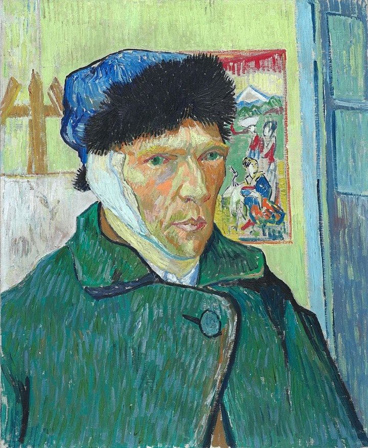 Vincent Van Goghs Self Portraits Livestream Tour Online May