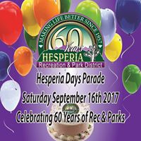 Hesperia Days Parade