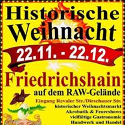 Historischer Weihnachtsmarkt RAW Friedrichshain