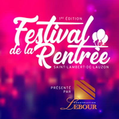 Festival de la Rentr\u00e9e