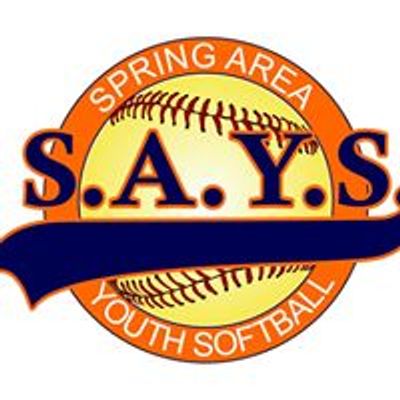 SAYS (Spring Area Youth Softball)