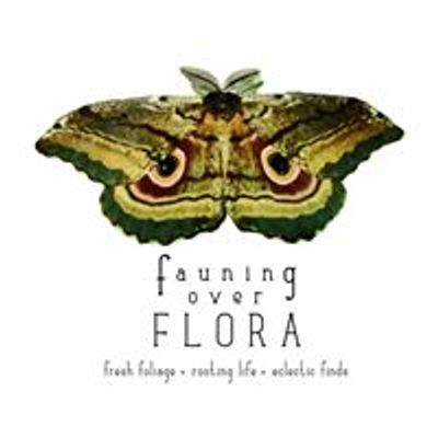 fauning over flora