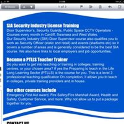 SFM Training Wales