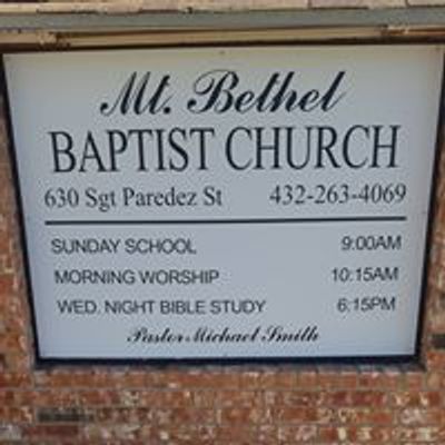 Mt. Bethel Baptist Church of Big Spring, TX