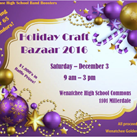 Holiday Craft Bazaar Sponsored by GA Band Boosters