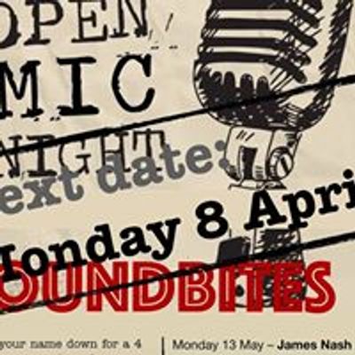 Soundbites -  Poetry Open Mic Night