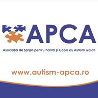 APCA - Asocia\u0163ia de Sprijin pentru P\u0103rin\u0163i \u015fi Copiii cu Autism Gala\u0163i