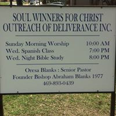 Soul Winners for Christ Outreach of Deliverance Church