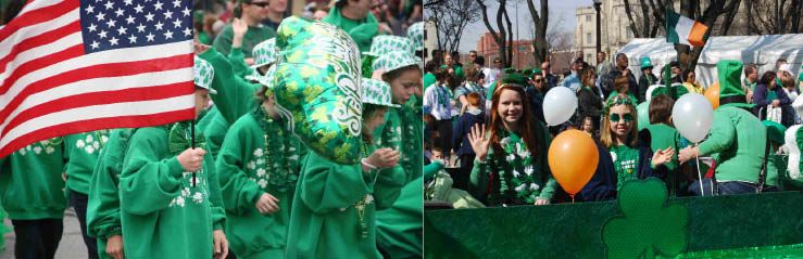 43rd Annual St. Patrick's Day Parade Presented by the Hoosier Lottery