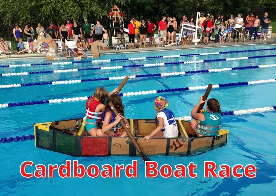 Shark in the Park - Cardboard Boat Races!