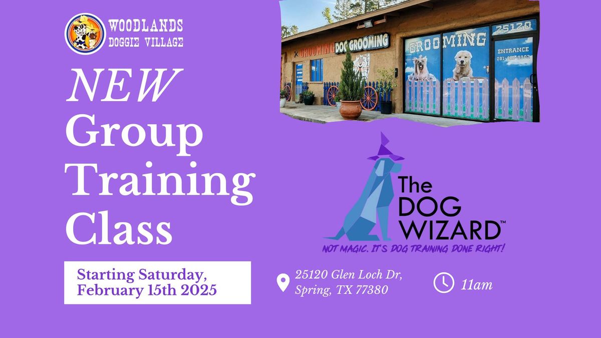 Group Dog Training Class