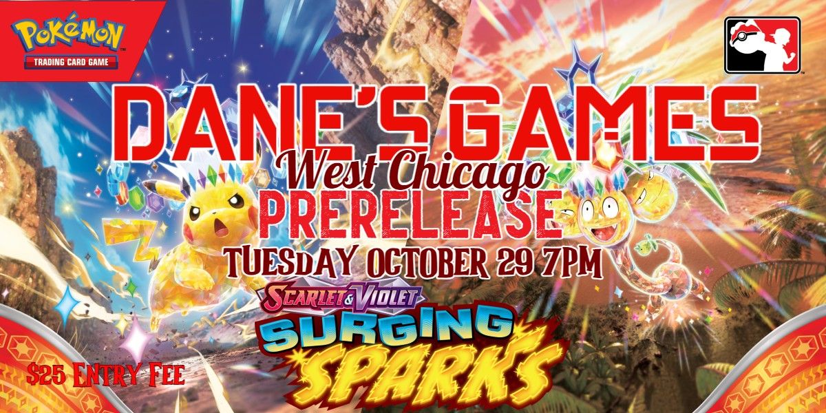 Surging Sparks Prerelease!