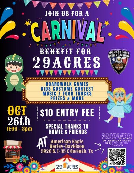 American Eagle Fall Carnival Benefiting 29 Acres