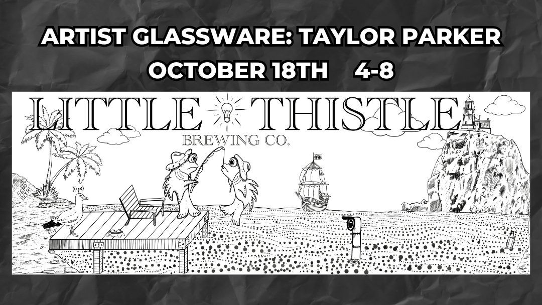 Artist Glassware Release Featuring Taylor Parker