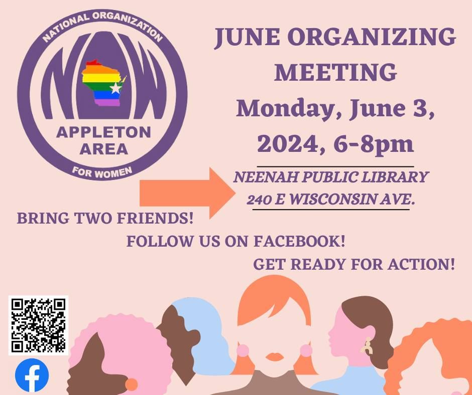 June Organizing Meeting - Appleton Area NOW