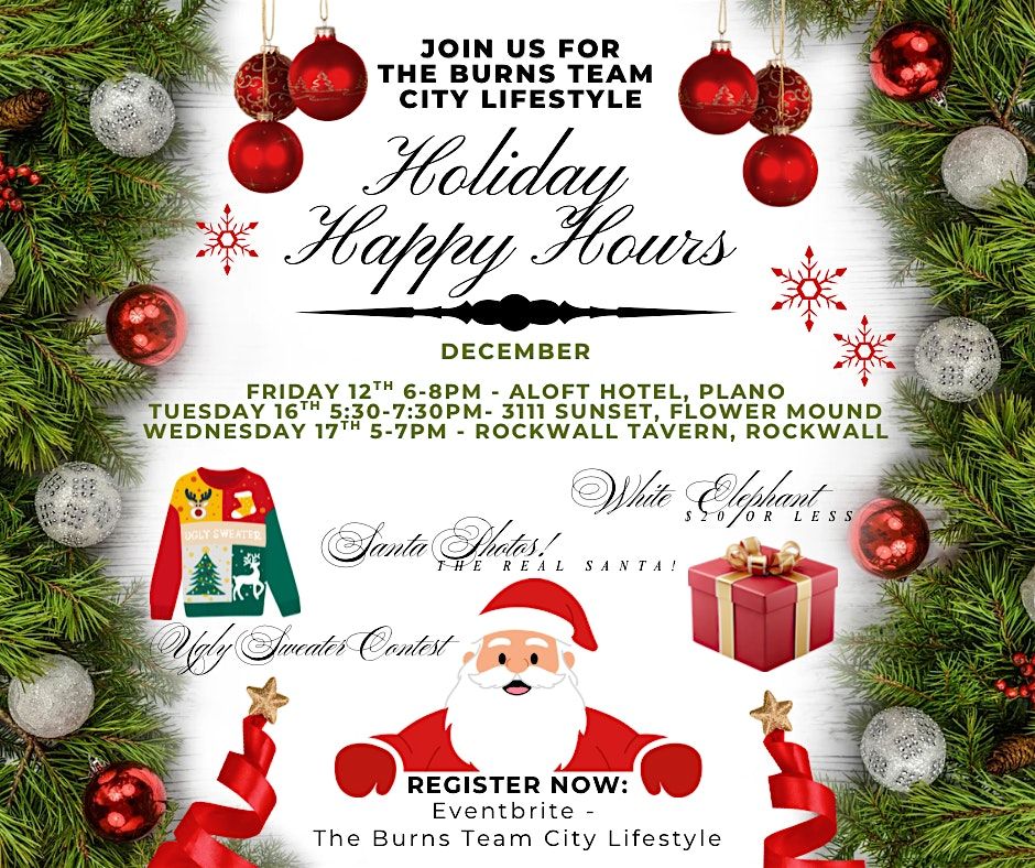 City Lifestyle B2B Holiday Happy Hour - Rockwall