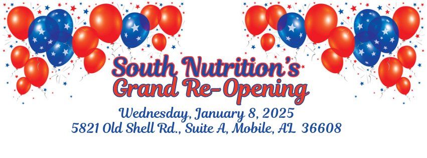 Grand Re-Opening for South Nutrition