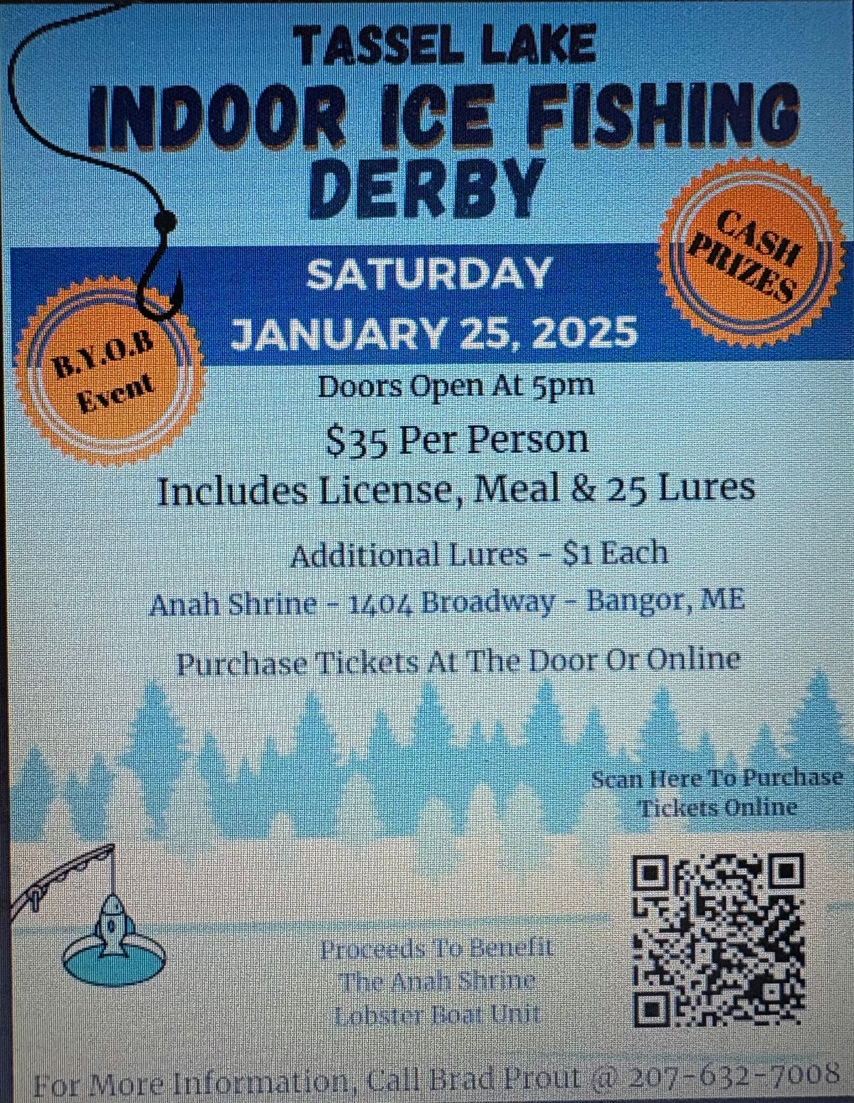 Tassel Lake Indoor Ice Fishing Derby