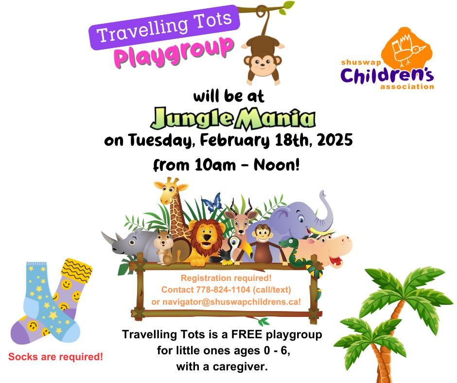 Travelling Tots - SPECIAL Jungle Mania Adventure