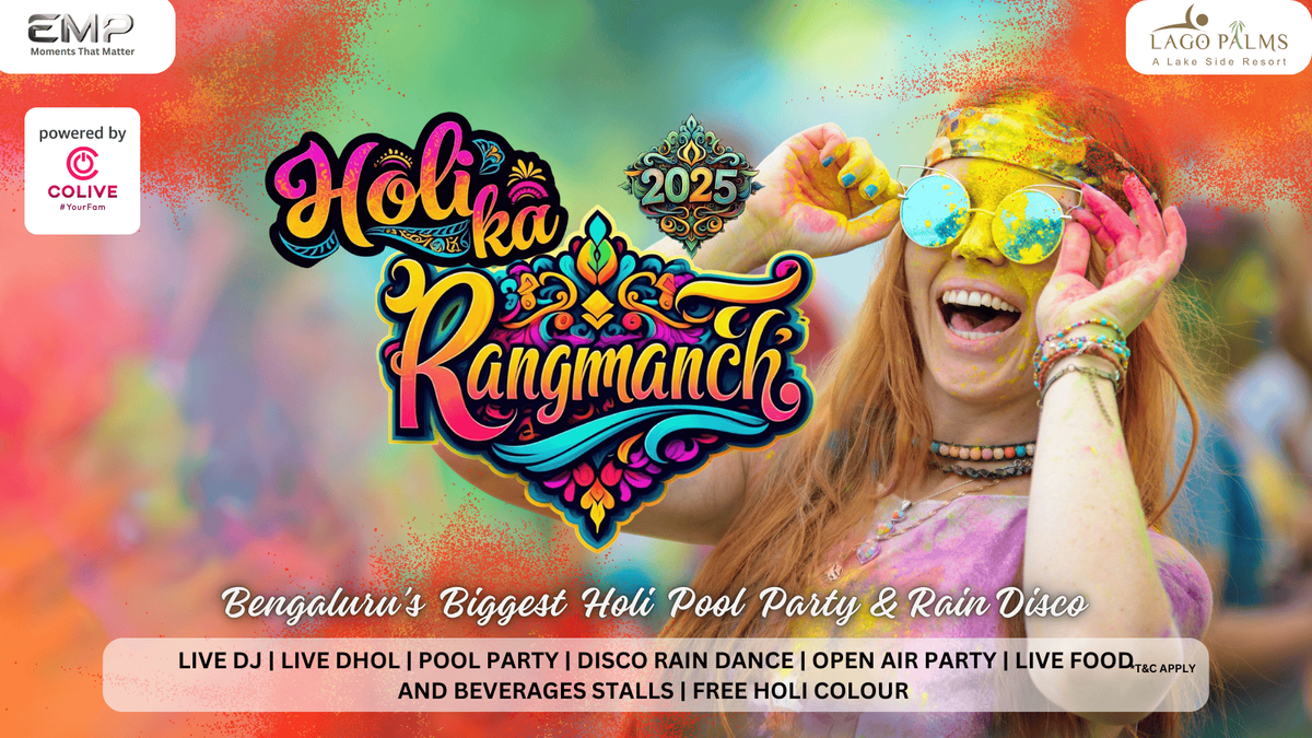 Holi Ka Rangmanch- Biggest Holi Pool Party