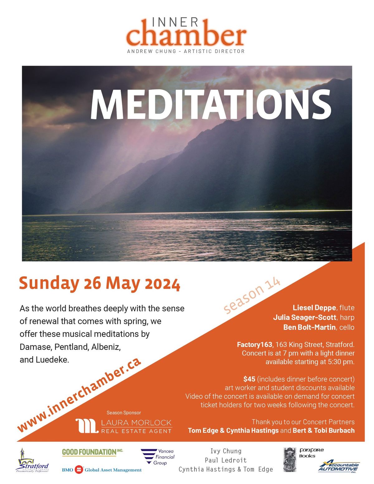INNERchamber Concert: Meditations