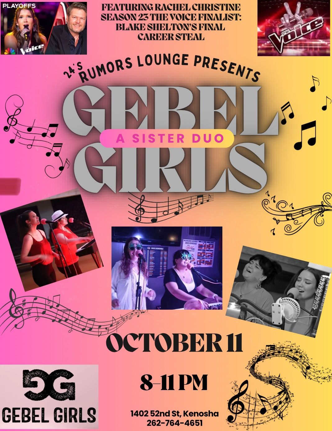 Gebel Girls LIVE at 24's Rumors Lounge