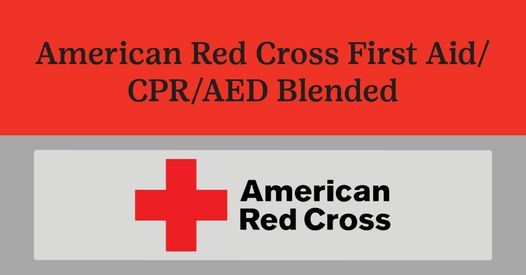 American Red Cross First Aid\/CPR\/AED Blended