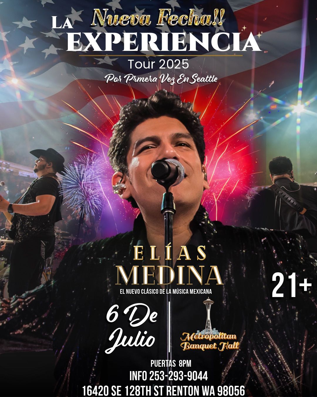 Nueva Fecha \/ Elias Medina La Experiencia 