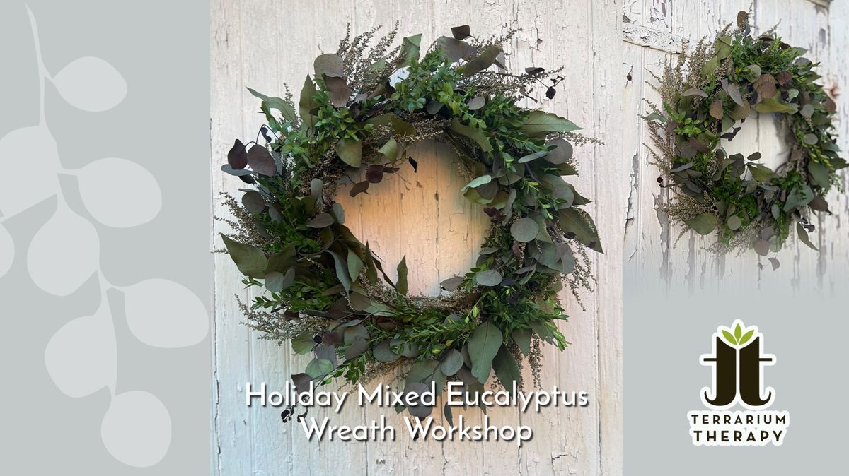  Eucalyptus Wreath Workshop at BierHall Brewing Company