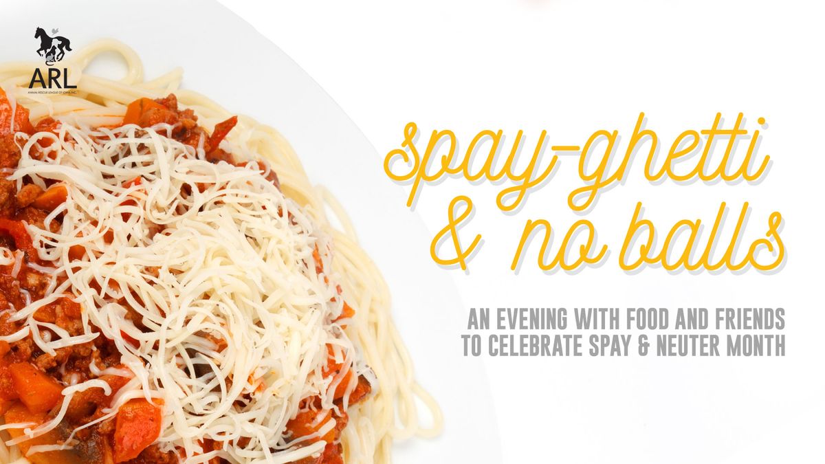 ARL Spay-ghetti & No-Balls Dinner at OPA! Italian & Greek