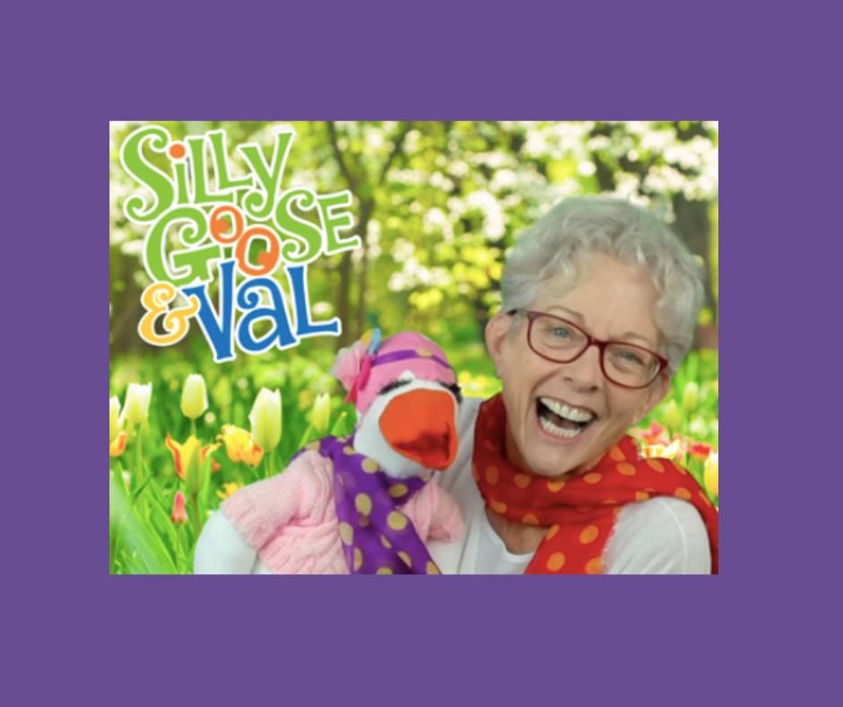 Springtime Dance with Silly Goose and Val