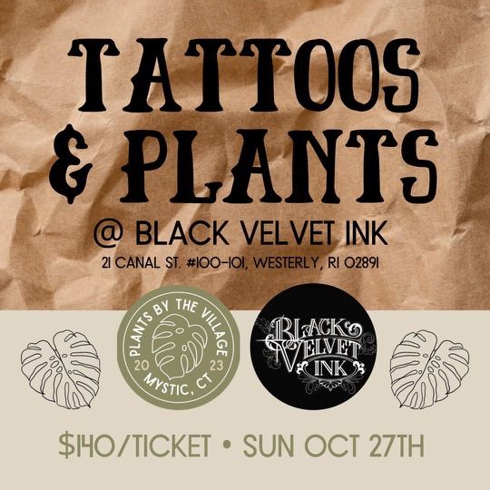 Flash Tattoos & Plants 