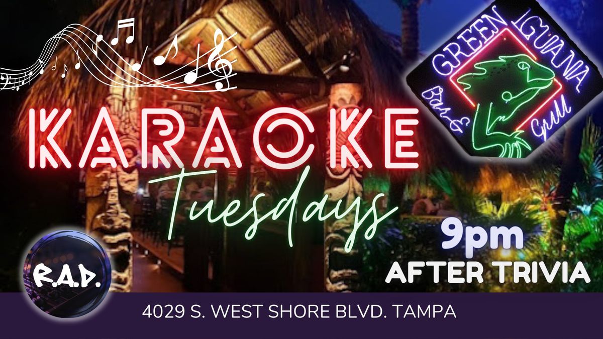 Karaoke Tuesdays @ Green Iguana