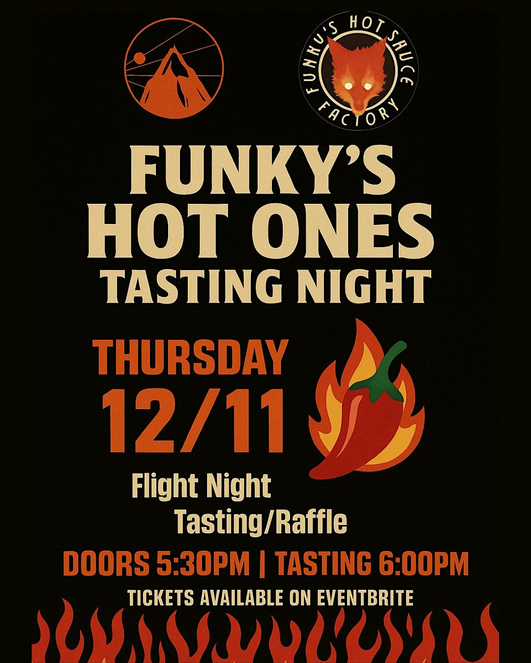 Funky's Hot Ones Tasting Night