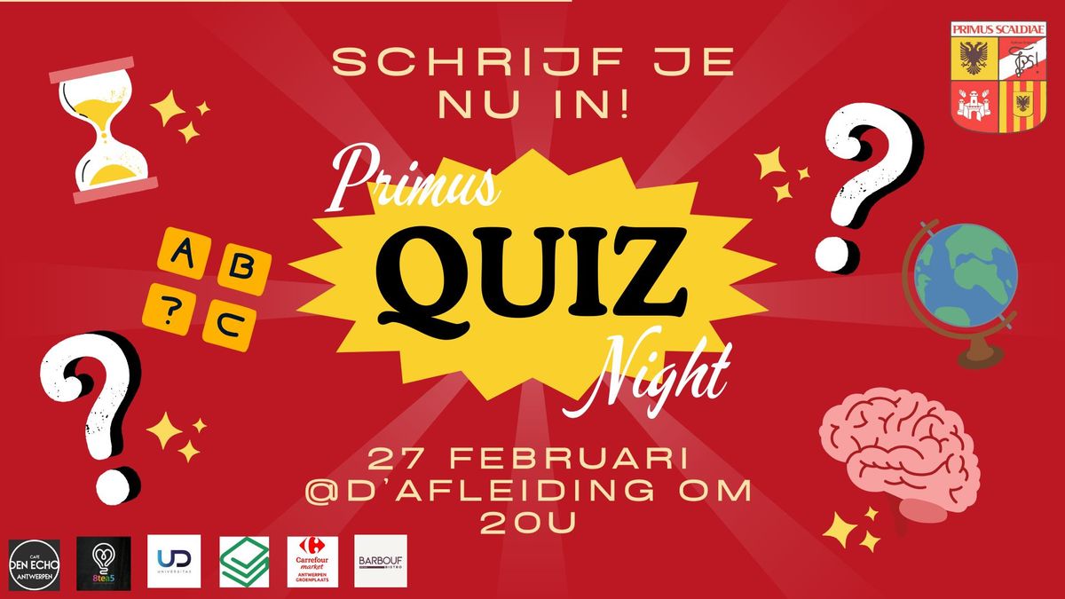 Primus Quiz Night