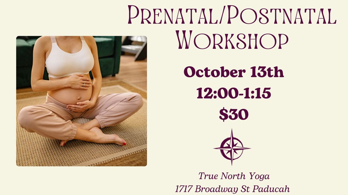 Prenatal\/Postnatal Yoga Workshop