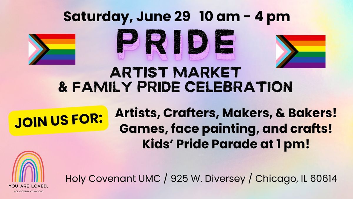 Pride Artist Market & Family Pride Celebration
