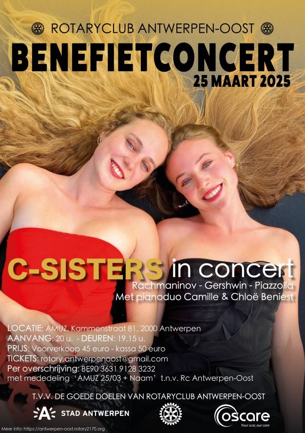 Benefietconcert 'C-Sisters in Concert'