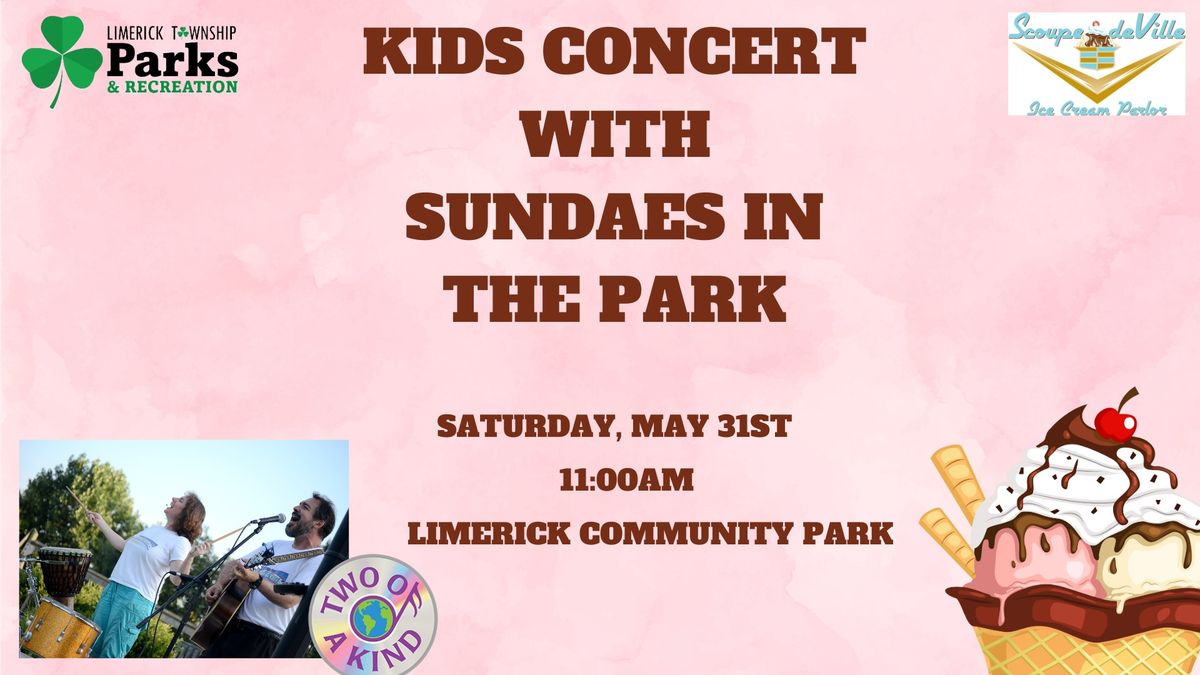 Kids Concert & Sundaes in the Park