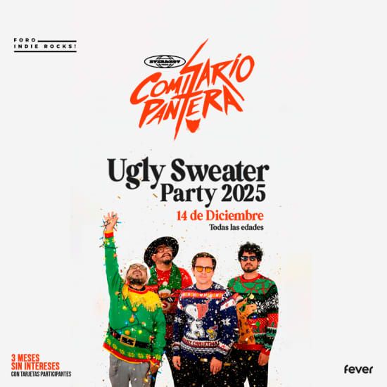 Ugly Sweater party by Comisario Pantera