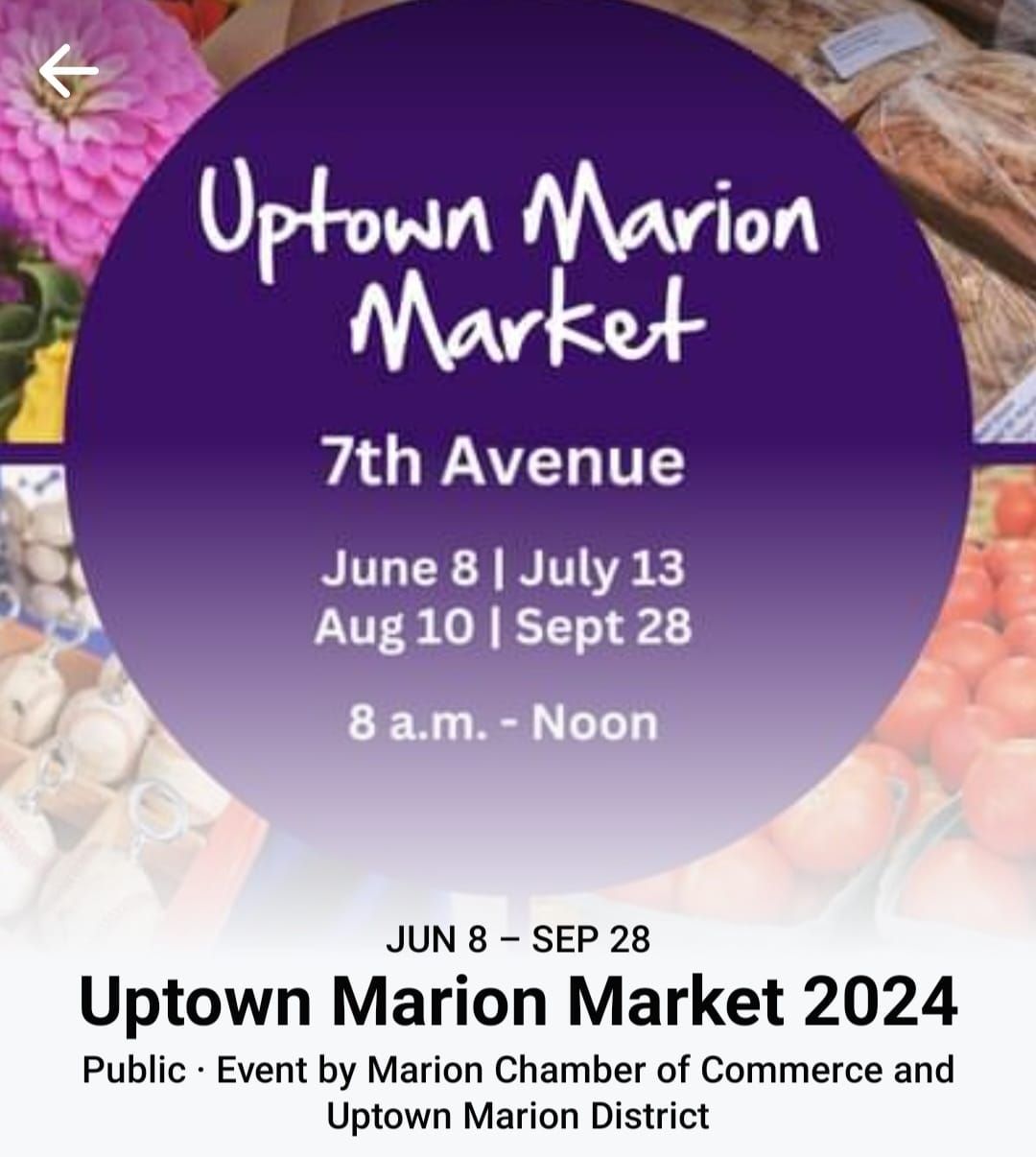 2024 Uptown Marion Market