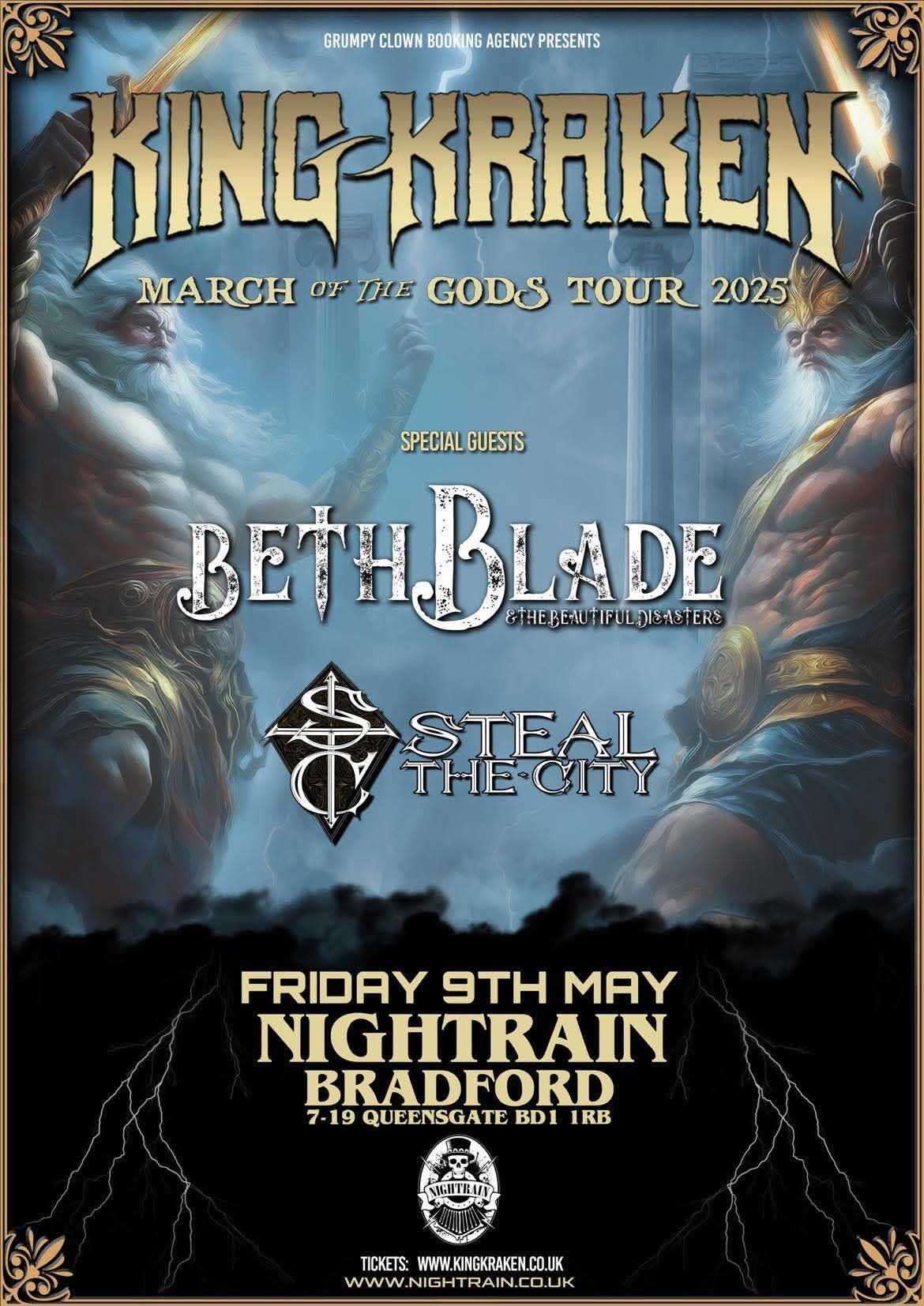 King Kraken - Album Tour - Nightrain, Bradford. 