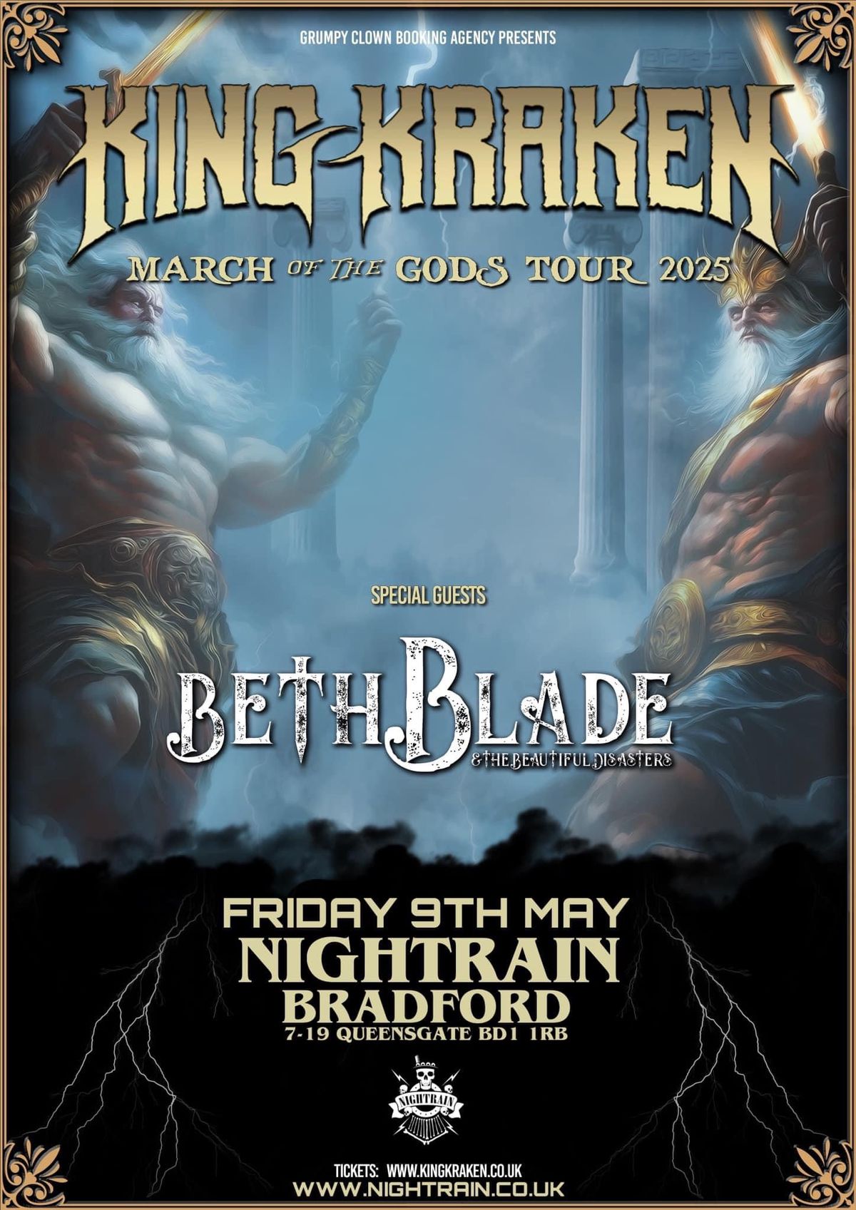 King Kraken - Album Tour - Nightrain, Bradford. 