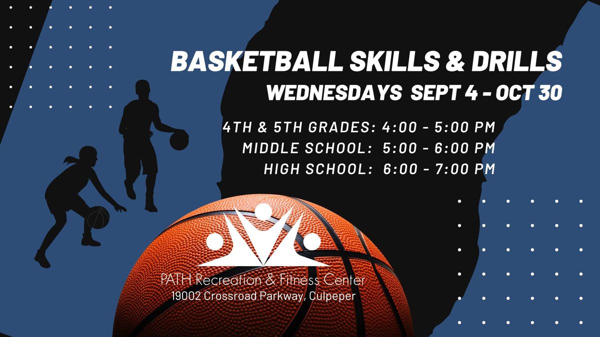 Basketball skills & drills (3 age groups)