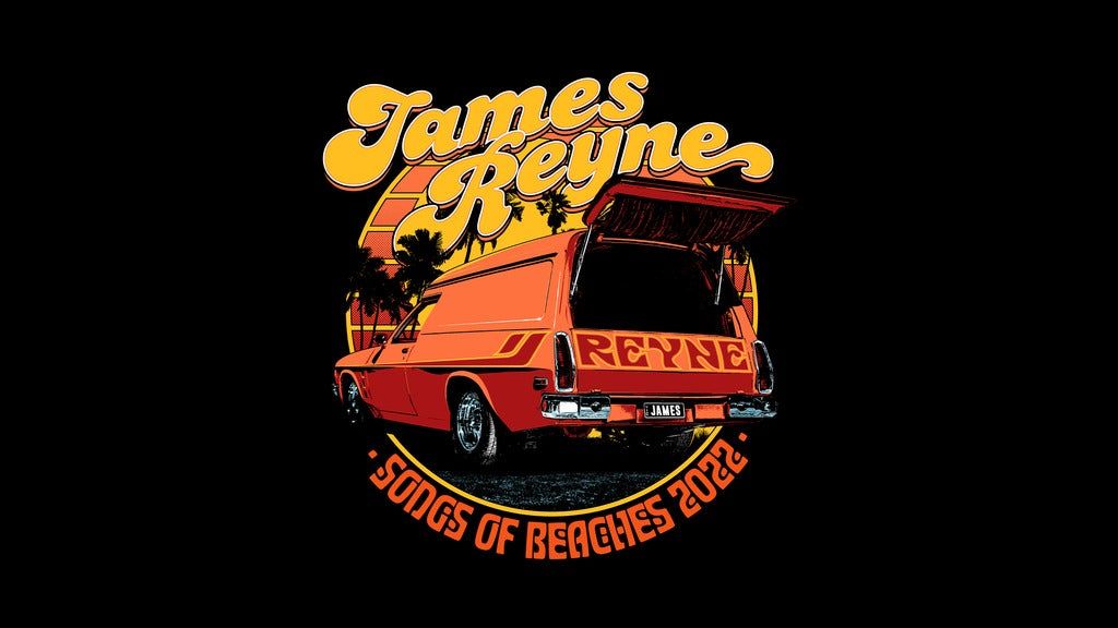 james reyne songs of beaches tour