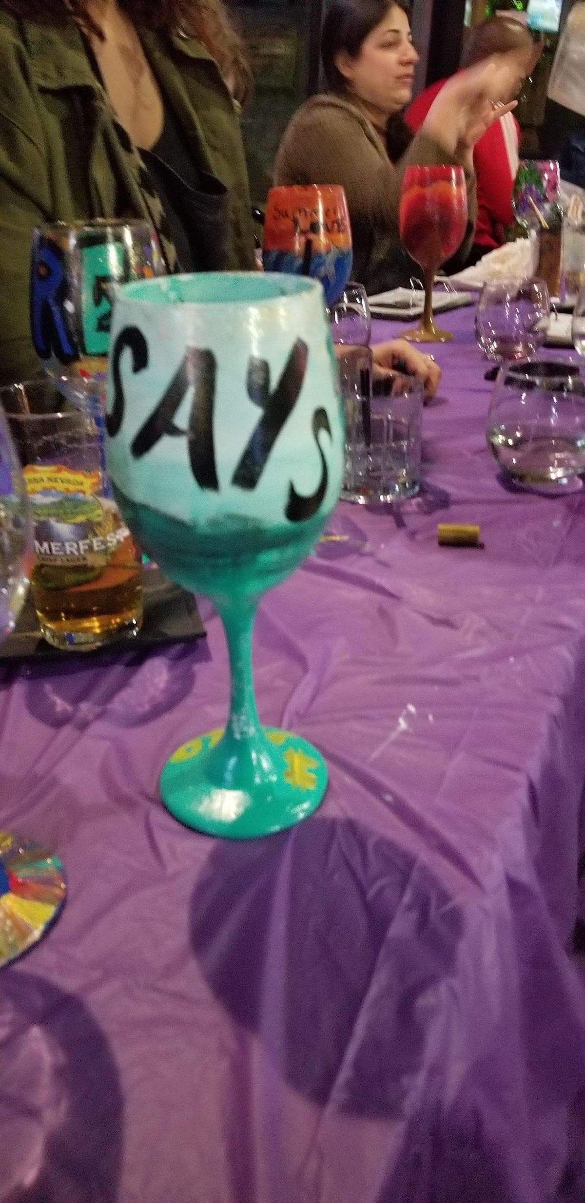 Wine Glass Painting Party