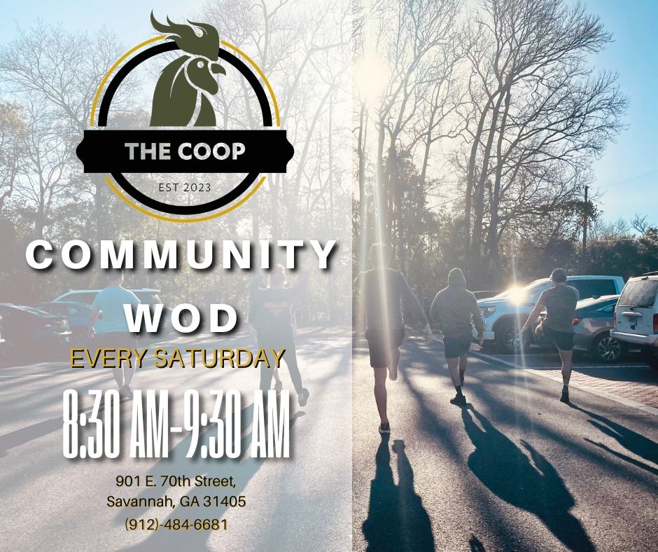 Community WOD at The Coop!