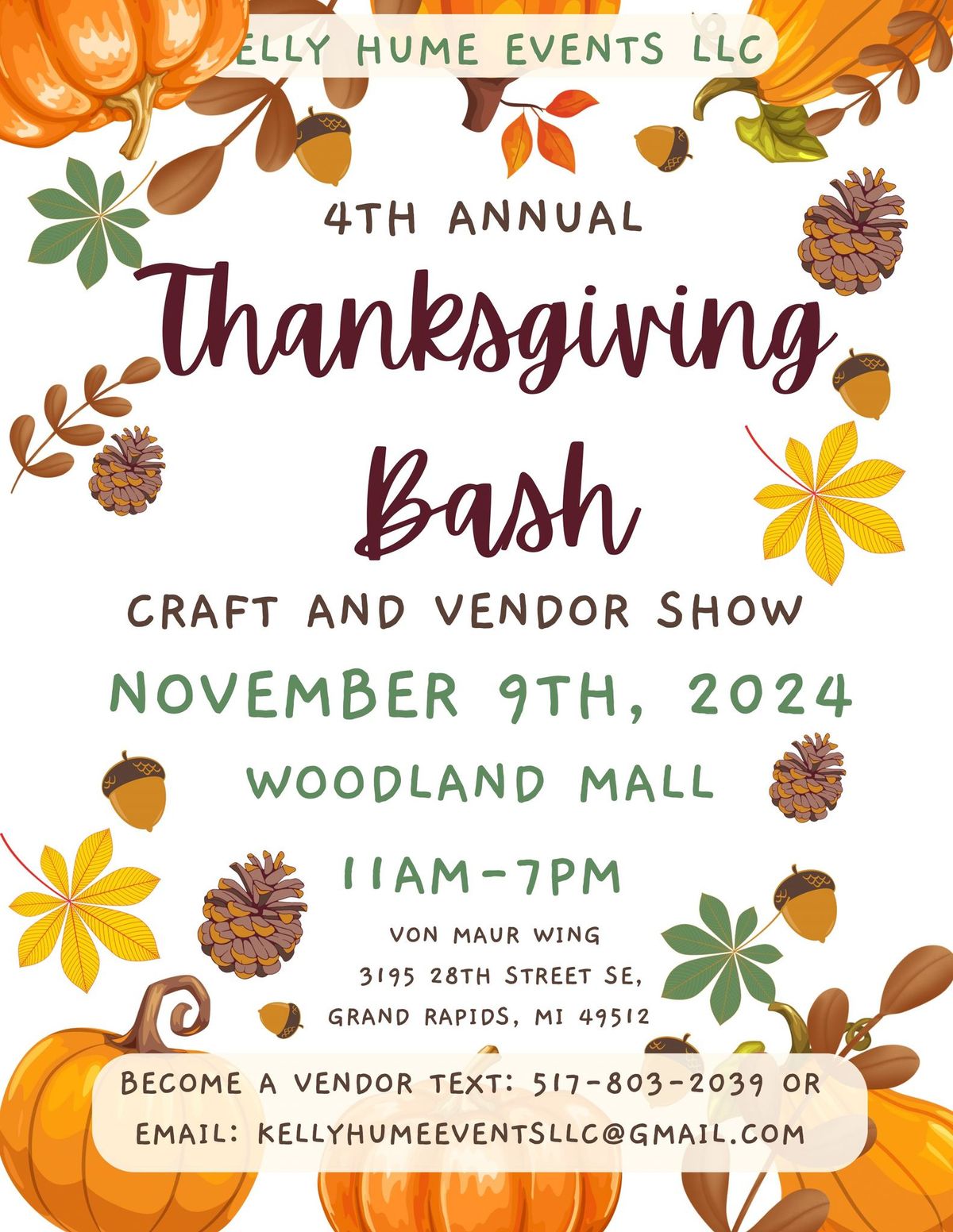 4th Annual Thanksgiving Bash