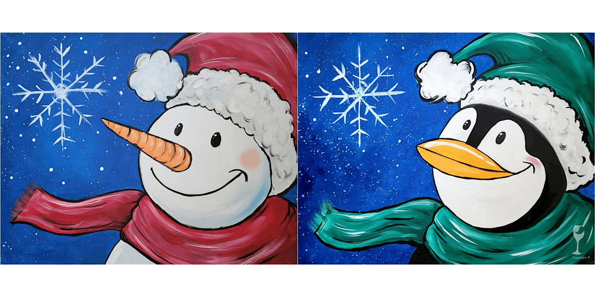 Festive Friends - Paint and Sip in New Braunfels | Classpop!\u2122