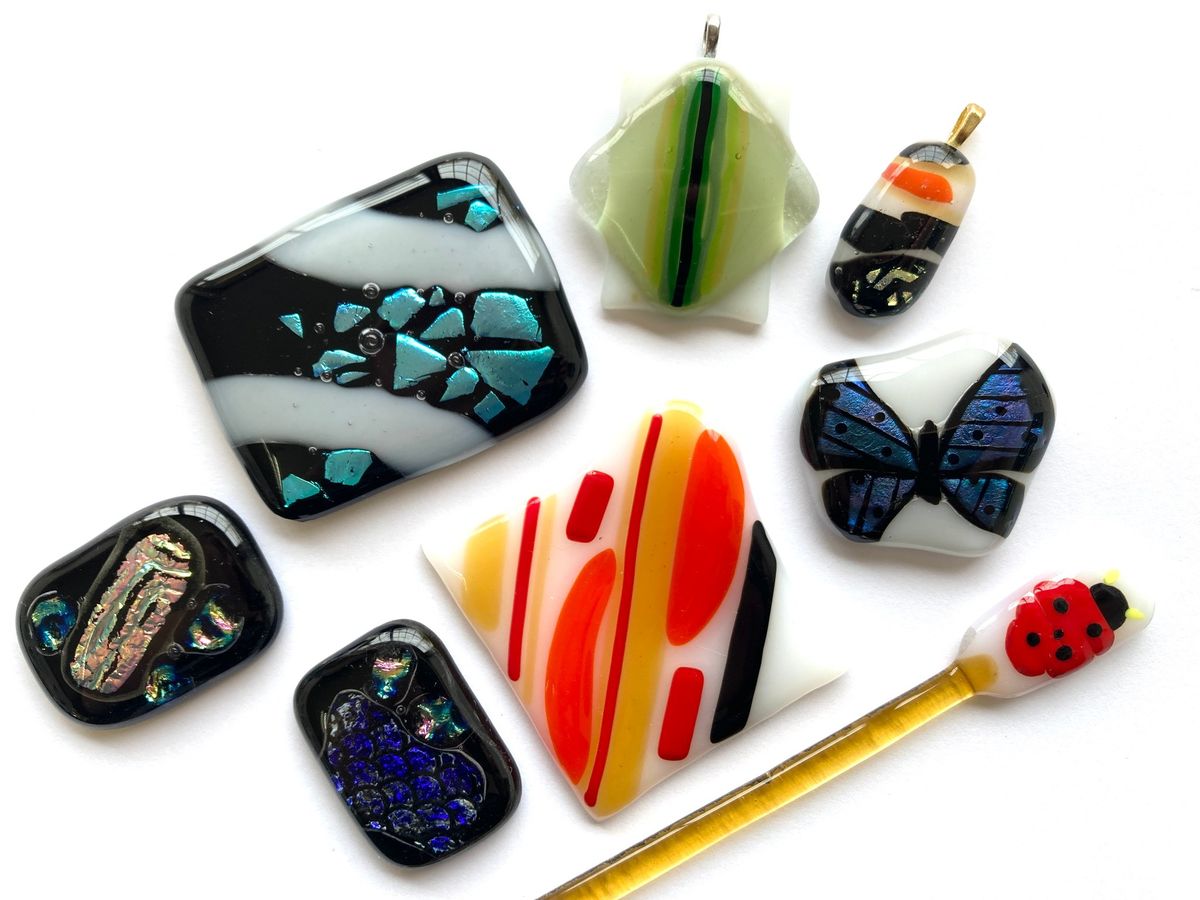 Fused Glass Pendants